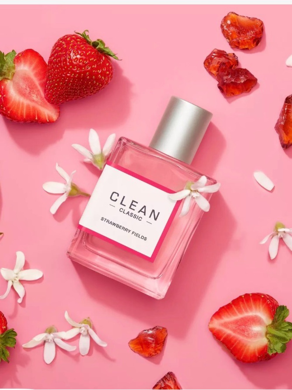 CLEAN Classic Strawberry Fields Women's Fragrance - Pink